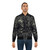 Metro Last Light abstract bomber jacket featuring a bold, graphic design - Lifestyle
