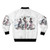 A bomber jacket featuring the iconic "Future Pop" design, perfect for fans of Perfume and Japanese electronic music. - Back