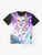 Gravitational graphic t-shirt for buff women gamers - Flat lay
