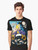 Graphic t-shirt featuring the comic book characters The Maxx and The Leopard Queen - Men