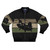 Chinook Military Bomber Jacket with US Army Helicopter Graphic