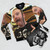 Vintage-inspired men's bomber jacket with embroidered design - Flat lay