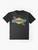 Sunoco Vintage Oil Company Graphic T-Shirt featuring a retro racing graphic design - Flat lay