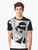 Funktion One black and white graphic t-shirt - Men