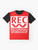 2000s Recording Workshop (RECW) Graphic T-Shirt with Vintage Logo Design - Flat lay