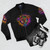 Wizard101 Spiral Schools Bomber Jacket with Wizard101 logo and design - Flat lay