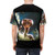 Funny Nicolas Cage Photoshop meme design on a t-shirt - men back