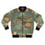 Avatar the Last Airbender map printed on a bomber jacket