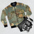 Avatar the Last Airbender map printed on a bomber jacket - Flat lay