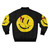 Vintage Watchmen Symbol Bomber Jacket featuring the iconic Watchmen character designs - Back