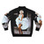 Marilyn Monroe "Seven Year Itch" bomber jacket with the iconic skirt-blowing-up scene print - Back