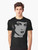Retro Blade Runner sci-fi graphic t-shirt with pixel and line design - Men