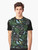 A summer night botanical graphic t-shirt featuring colorful flowers, leaves, and a magical, dreamy design. - Men