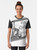 Graphic t-shirt featuring Sinn Sisamouth, the iconic Cambodian singer and "King of Khmer Music" - Women