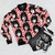 Siouxsie and the Banshees inspired 80s retro bomber jacket - Flat lay