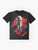 A graphic t-shirt featuring the iconic Agent 47 character from the Hitman video game series. - Flat lay