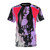 Nicki Nicole Inspired All-Over-Print T-Shirt featuring the Argentine trap artist's signature style