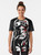 Madworld Jack Graphic T-Shirt featuring a character from the Sin City comic book and movie - Women