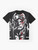 Madworld Jack Graphic T-Shirt featuring a character from the Sin City comic book and movie - Flat lay