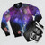 Elon Musk's Smoking Universe Bomber Jacket - Flat lay