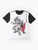 Fullmetal Alchemist: Brotherhood Sumi-e Graphic T-Shirt featuring the homunculus symbol and characters Edward and Alphonse Elric - Flat lay