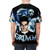 A stylized t-shirt featuring the character Nick from the TV series "Grimm" - men back