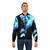Buckethead Electric Tears Bomber Jacket featuring a blue and white design - Lifestyle