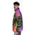 Tar Man Puffer Jacket - Horror Movie Inspired Colorful Zombie Costume Apparel - men side left