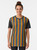 Retro Sesame Street puppet-inspired striped graphic t-shirt - Women