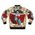 NACHOO! Nacho Libre Inspired Bomber Jacket with Luchador and Wrestling Motifs - Back