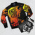 Vintage-inspired "Angel Eyes" bomber jacket with spaghetti western-inspired design - Flat lay
