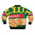 Trendy food-themed bomber jacket with crackers, cheez itz, and ritz designs - Back