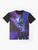 Nightmare Moon, the dark alicorn from My Little Pony, featured on a graphic t-shirt design - Flat lay