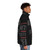 CEO T-Shirt Puffer Jacket with Entrepreneur Motivation - men side right