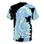Glow-in-the-dark t-shirt featuring a prehistoric Archaeopteryx dinosaur in a starry galaxy design - Back