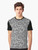 Crinoid fossil pattern graphic t-shirt with an 18th century ink drawing design - Men