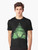 A t-shirt design featuring a fantasy sword in a mystical forest landscape - Men