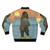 Tatsuro Yamashita retro 1980s bomber jacket inspired by the "Ride on Time" album cover - Back