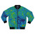 Cosmic Microwave Background Bomber Jacket featuring a graphic design of the early universe