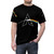 Colorful Arch Linux inspired t-shirt design with prism elements - men front