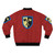 Crusaders bomber jacket with crossed axes and LEGO castle design - Back