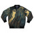 Metallic Jellyfish Bomber Jacket, abstract nature-inspired jacket with a contemporary design