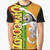 Zoboomafoo the lemur from the PBS Kids show Animal Junction on a colorful graphic t-shirt design