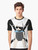 Hangover Baby Graphic T-Shirt with a fun, humorous design featuring a baby in a Las Vegas-style setting - Men