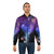 Elon Musk Smoking Universe Bomber Jacket - Surreal Meme Design - Lifestyle