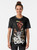 The Evil Dead graphic t-shirt featuring Ash Williams and the Deadites from the horror classic - Women