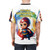 A t-shirt with the text "Future Superhero In Training" for kids who love superheroes. - men back