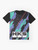 JDM HKS Retro Graphic T-Shirt with Drift and Drifting Designs - Flat lay