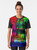 Ichi the Killer Glitch Graphic T-Shirt featuring spooky Japanese manga-inspired art with violence, scars, and a glitch effect. - Women