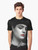 Rachel Blade Runner Business Graphic T-Shirt featuring a cyberpunk design with a replicant android theme. - Men